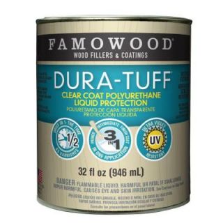 FAMOWOOD 1 qt. Dura Tuff Clear Coat and Finish (4 Pack) 5410080