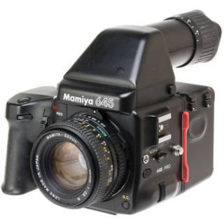 Used Mamiya 645 Pro Medium Format SLR Manual Focus Camera Kit