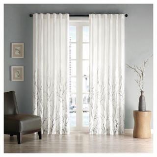 Aden Curtain Panel   White (50x84)