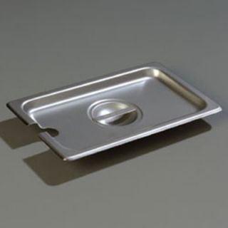 Carlisle 607140CS Fourth Size Steam Pan Cover, Stainless