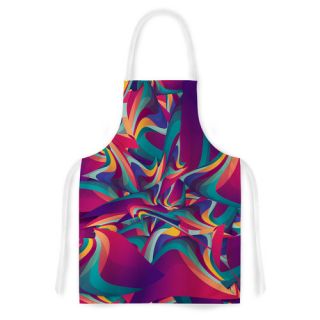 Wrong Past by Danny Ivan Purple Artistic Apron