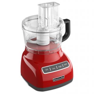 KitchenAid KFP0711ER Empire Red 7 cup Food Processor  