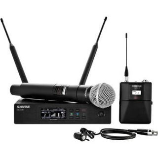 Shure QLXD124/85 Handheld and Lavalier Combo QLXD124/85 J50