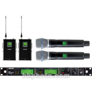 Shure UHF R Professional Diversity Wireless UR124D+/BETA87A L3
