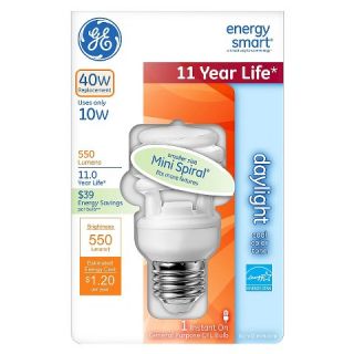 GE 40 Watt CFL Light Bulb   Daylight