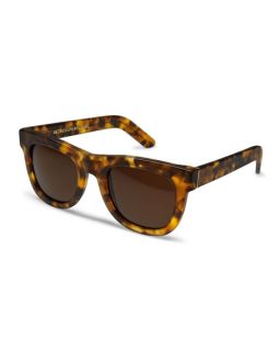 Super by Retrosuperfuture Ciccio Tortoise Sunglasses, Brown