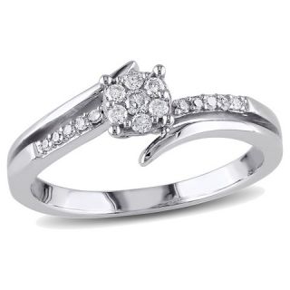CT. T.W. Diamond Bridal Ring in 10K White Gold (GH I2 I3)
