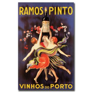 Trademark Fine Art Ramos Pinto Vinhos do Porto Vintage Advertisement
