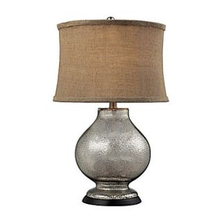 Dimond Lighting Antler Hill 582D22399 25 Incandescent Table Lamp, Antique Mercury