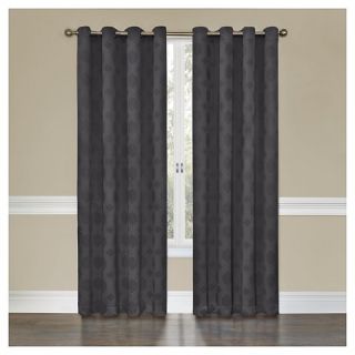 Eclipse Tatum Curtain Panel   Grey (52x95)