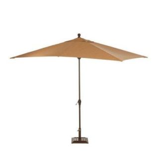Martha Stewart Living Miramar II 10 ft. Patio Umbrella in Tan LY58 UM RCT