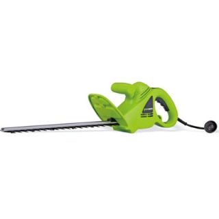 Greenworks 2.7 amp 18" Electric Hedge Trimmer, Green