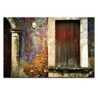 Doors of Italy   Colore by Joe Vittorio Wrapped Photographic Print on