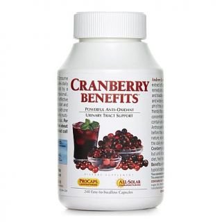 Cranberry Benefits   240 Capsules   6400975