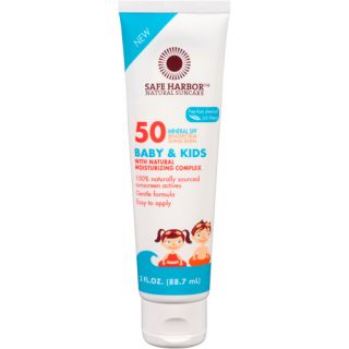 Safe Harbor Natural Suncare Baby & Kids Sunscreen, SPF 50, 3 fl oz