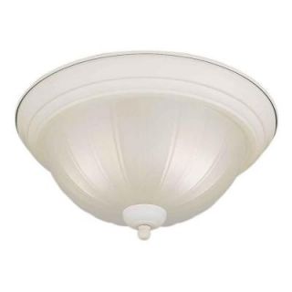 Talista 2 Light White Flushmount with Fluted Satin Etched Glass CLI FRT2037 02 03