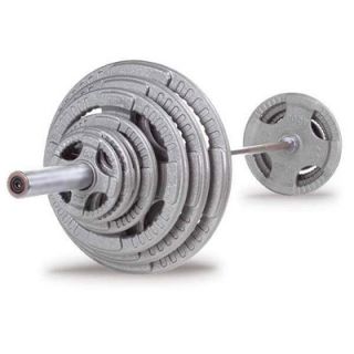 Body Solid 300 lbs Cast Grip Olympic Set