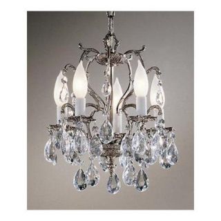 Classic Lighting Barcelona 5 Light Crystal Chandelier