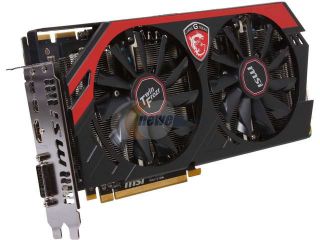 Open Box: MSI R9 280 GAMING 3G 384 Bit GDDR5 PCI Express 3.0 x16 HDCP Ready CrossFireX Support Video Card