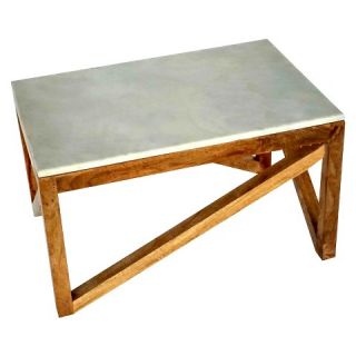 Threshold™ Wood and Marble Coffee Table