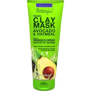 Feeling Beautiful Avocado & Oatmeal Facial Clay Mask, 6 fl oz