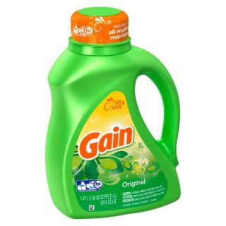 Gain HEC Original Liquid Laundry Detergent 50 oz