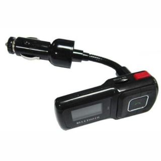 Supersonic Bluetooth Hands Free Car Kit With Fm Transmitter Aux In