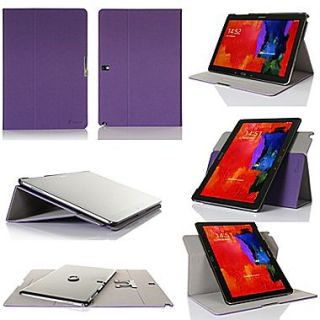 GearIT 360 SPINNER Folio Case Cover for Galaxy Note Pro 12.2, Purple