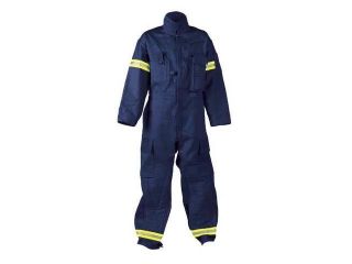WCXFRC NAVY L TALL Extrication Coverall, Blue, L Tall