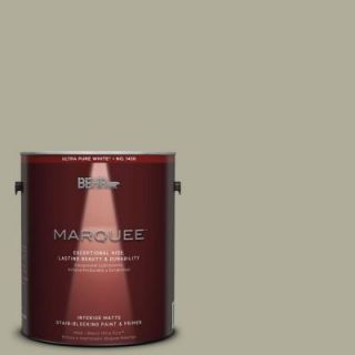 BEHR MARQUEE 1 gal. #MQ6 27 Sage Wisdom One Coat Hide Matte Interior Paint 145401