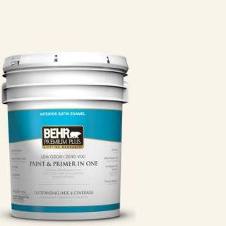 BEHR Premium Plus 5 gal. #M280 1 Twinkling Lights Satin Enamel Interior Paint 705005