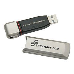 SKILCRAFT Level 3 USB Flash Drive 8GB