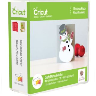 Cricut Project Cartridge Christmas Kitsch Card By Anna Griffin