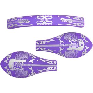 Velodyne Designer Skin for vFree and vLeve Headphones, Guitar Tattoo Purple