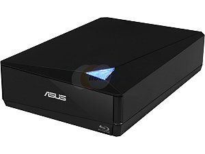 Open Box: ASUS USB 2.0 / USB 3.0 External 12X Blu Ray Writer Model BW 12D1S U LITE/BLK/G/AS