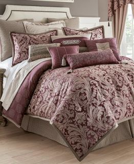 Waterford Carran Queen Duvet Cover   Bedding Collections   Bed & Bath
