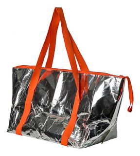 THE CONRAN SHOP   Essentials metallic weekend bag