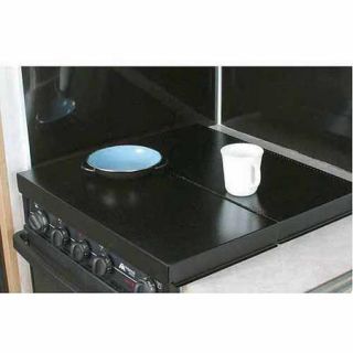 Camco Stove Top Cover, Black, Universal Fit