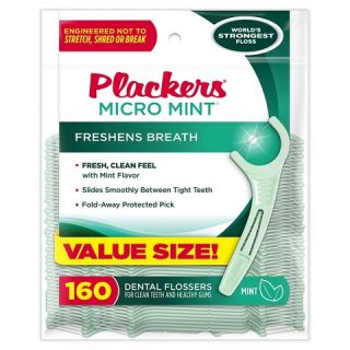 Plackers® Micro Mint Flossers   160 count
