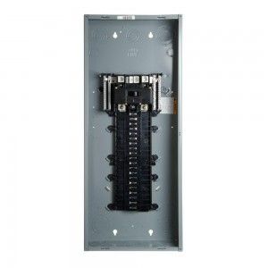 Square D QO14060M200 QO 200 Amp 40 Space 60 Circuit Indoor Main Breaker Load Center without Cover