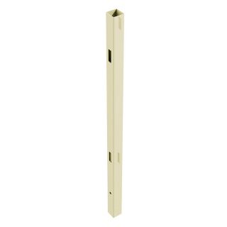 Freedom Ready To Assemble Sand Vinyl Fence Line Post (Common: 5 in x 5 in x 9 ft; Actual: 5 in x 5 in x 9 ft)