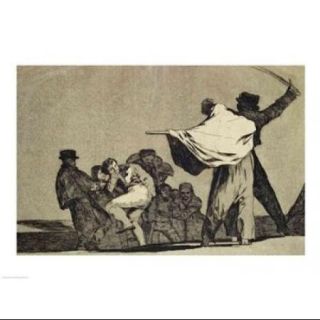 Well known Folly Poster Print by Francisco De Goya (24 x 18)