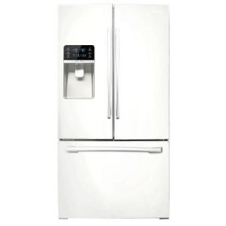 Samsung 30.5 cu. ft. French Door Refrigerator in White RF323TEDBWW