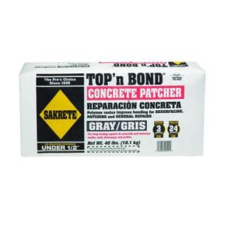 SAKRETE 40 lb.Top 'N Bond Concrete Patcher in Gray 60201130