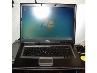 Refurbished: Dell Latitude D820 15.4 in Laptop Intel Dual core 1.8ghz 2 gigs ram 80g h/d Win 7 Pro Microsoft Office 07 Recertified