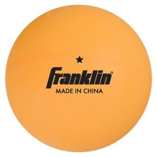 Franklin 40mm 1 Star Orange TT Balls 144 ct