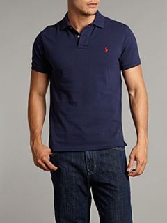 Polo Ralph Lauren Short sleeve slim fit polo shirt Navy