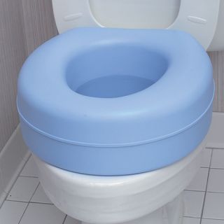 Briggs Healthcare Plastic Raised Toilet Seat
