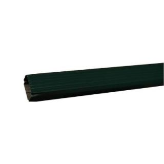 Amerimax Home Products 2 in. x 3 in. x 120 in. Grecian Green Aluminum Downspout 24019217120