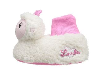 Favorite Characters Disney Lambie Sock Top Slipper 1dmf201 Toddler White